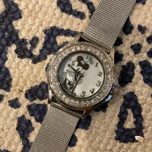 Minnie Mouse Disney Silver Watch